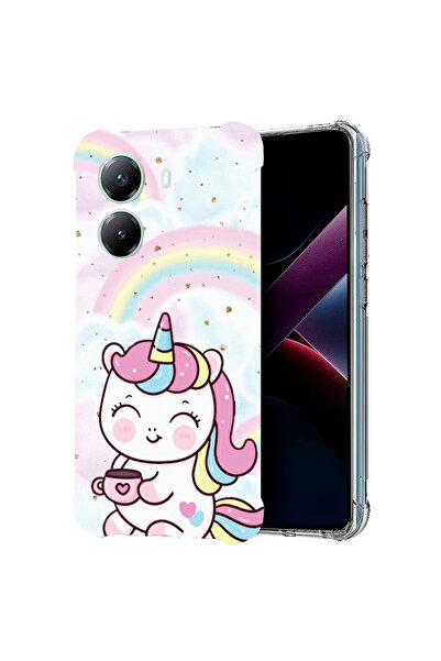 bestcase Carcasă spate antișoc pentru Poco X7 Pro 5G, Little Unicorn, 1988230...