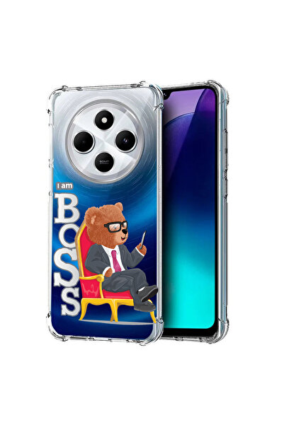 bestcase Carcasă spate antișoc pentru Poco C75 / Redmi 14C / A4, Ursuleț de p...