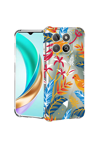 bestcase Carcasă spate antișoc pentru Honor X8C, păsări colorate, 1988221 AS 769