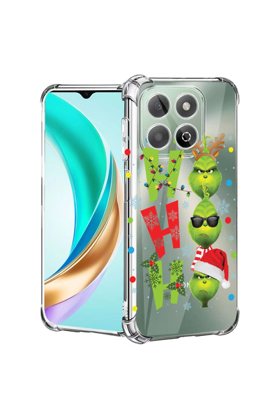 bestcase Удароустойчив гръб за Honor X8C, Grinches - Ho Ho Ho, 1988221 AS 1602