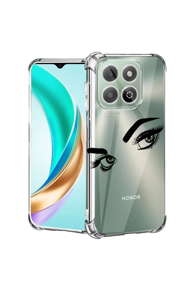 bestcase Carcasă spate antișoc pentru Honor X8C, ochi atrăgători de femeie, 1...