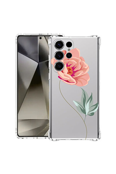 bestcase Αντικραδασμική θήκη πλάτης για Samsung Galaxy S25 Ultra, ροζ, 196684...