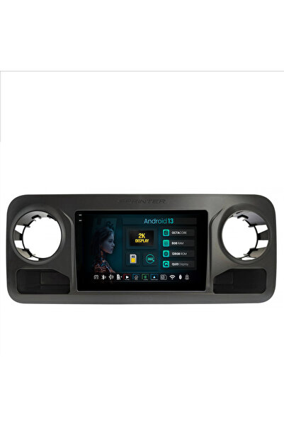 HUB64 Navigatie 2K Mercedes Benz Sprinter (2018+), 8GB RAM, Android 13, Octac...