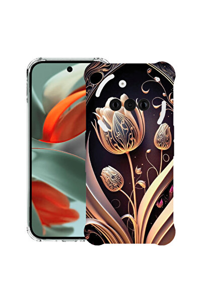 bestcase Carcasă spate antișoc pentru telefonul Nothing (3a), Golden Tulip, 1...