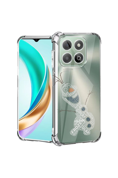 bestcase Αντικραδασμική πίσω θήκη για Honor X8C, Καλλιγραφία Olaf, 1988221 AS...
