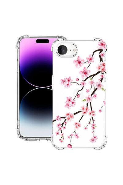 bestcase Carcasă spate antișoc pentru Apple iPhone 16e, cireș japonez, 198823...