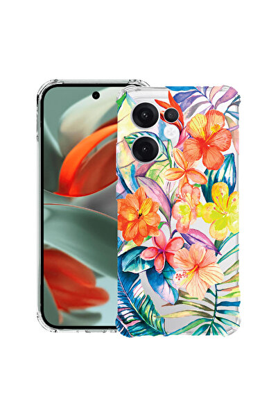 bestcase Carcasă spate antișoc pentru telefonul Nothing (3a), flori topice, 1...