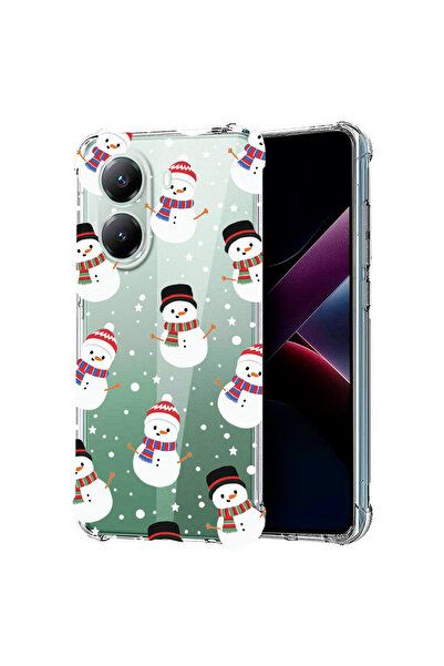 bestcase Carcasă spate antișoc pentru Poco X7 Pro 5G, Om de zăpadă, 1988230 A...