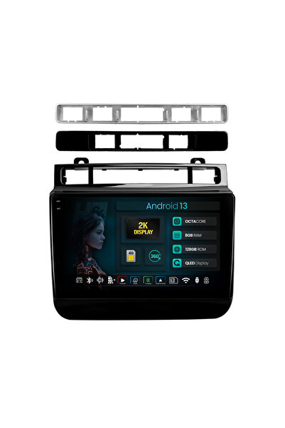 HUB64 Navigatie 2K Volkswagen Touareg (2010-2018), 8GB RAM, Android 13, Octac...