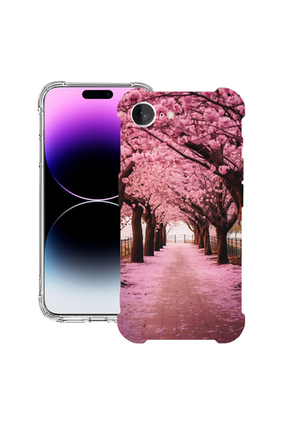 bestcase Carcasă spate antișoc pentru Apple iPhone 16e, flori de cireș, 19882...