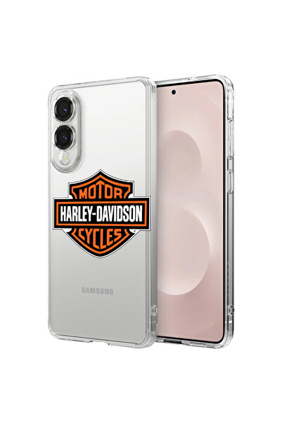 bestcase Carcasă spate antișoc pentru Samsung Galaxy S25 Edge, Harley-Davidso...