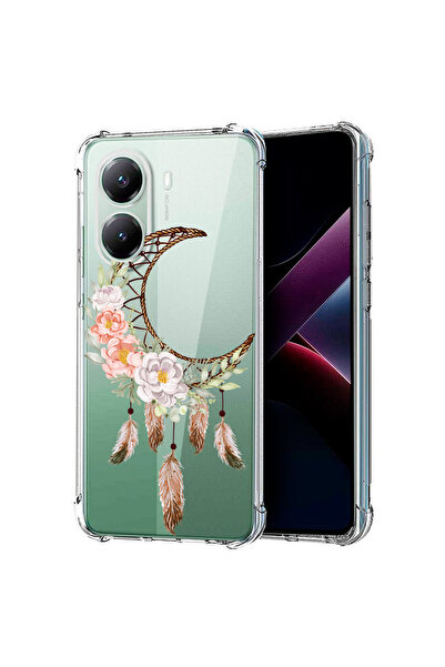 bestcase Αντικραδασμική θήκη πλάτης για Poco X7 Pro 5G, Dreamcatcher, 1988230...