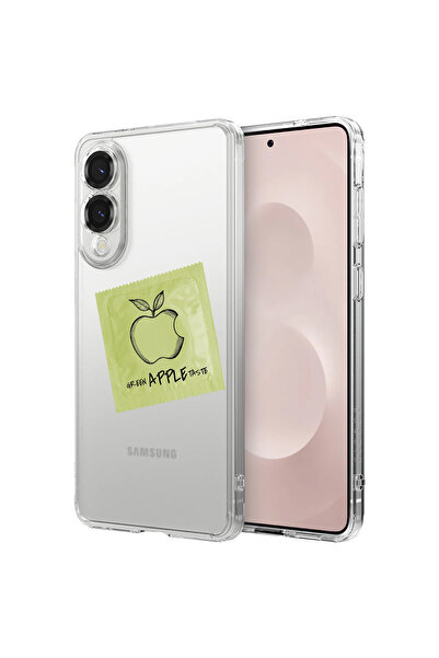 bestcase Carcasă spate antișoc pentru Samsung Galaxy S25 Edge, verde aromă Ap...