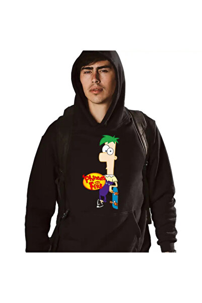 OEM Hanorac Barbati Phineas si Ferb Skateboard