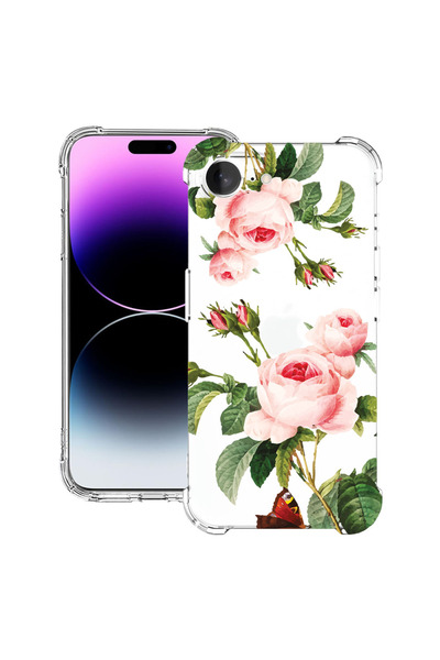 bestcase Anti Shock Back Case For Apple iPhone 16e, Rose, 1988231 AS 172