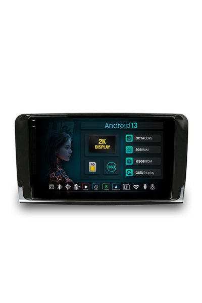 HUB64 Navigatie 2K Mercedes Benz ML W164 / GL X164, 8GB RAM, Android 13, Octa...