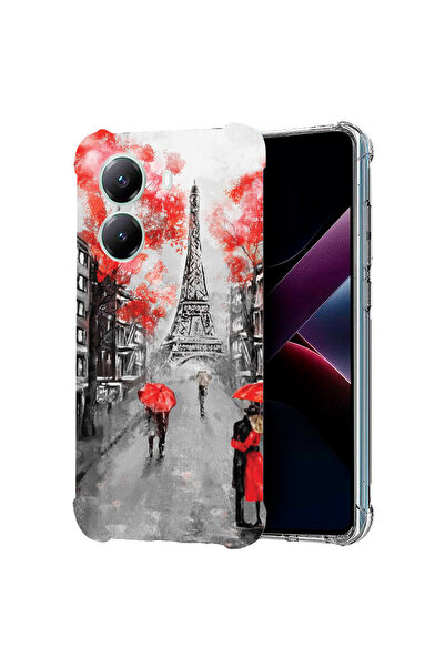 bestcase Carcasă spate antișoc pentru Poco X7 Pro 5G, antișoc 1.5MM, Turnul Eiffel din Paris, 1988230 AS 1378