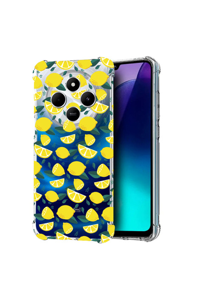 bestcase Carcasă spate antișoc pentru Poco C75 / Redmi 14C / A4, model lămâie...