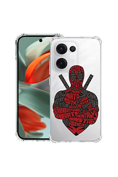 bestcase Carcasă spate antișoc pentru telefonul Nothing (3a), Calligraphy Dead Red, 1988232 AS 1520