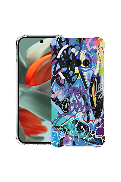 bestcase Carcasă spate antișoc pentru telefonul Nothing (3a), Graffiti, 19882...