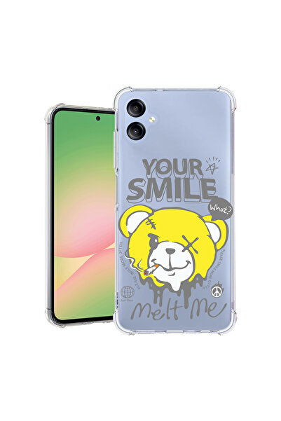 bestcase Carcasă spate antișoc pentru Samsung Galaxy A06 4G, Ursuleț de pluș ...