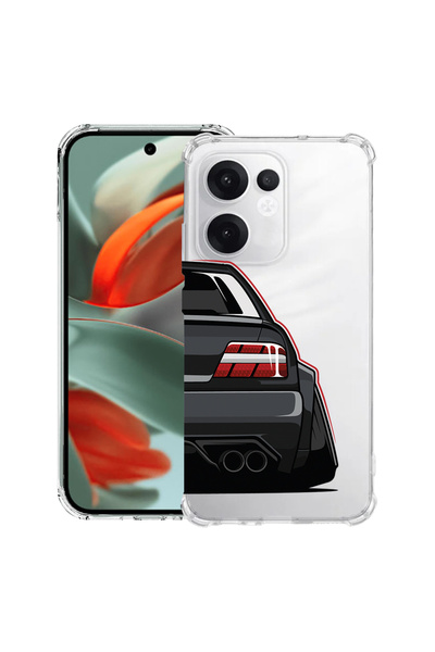 bestcase Carcasă spate antișoc pentru telefonul Nothing (3a), lumină spate se...