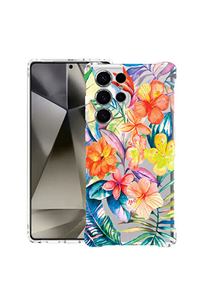 bestcase Αντικραδασμική θήκη πλάτης για Samsung Galaxy S25 Ultra, Τοπικά λουλ...