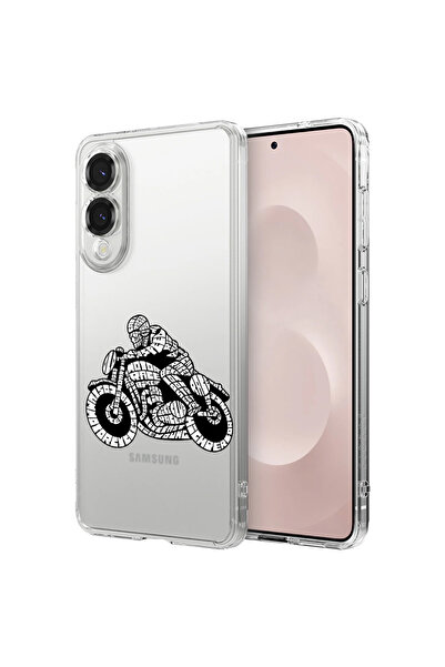 bestcase Αντικραδασμική θήκη πίσω για Samsung Galaxy S25 Edge, Calligraphy Mo...