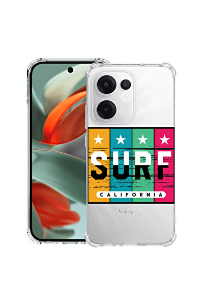 bestcase Carcasă spate antișoc pentru OPPO Reno13 F 5G, Surf - California, 19...