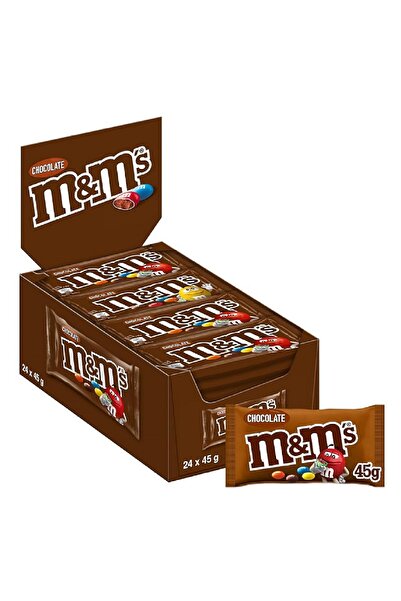 M&M's شوكولاتة الحليب، 24 × 45 جم
