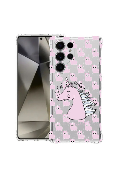 bestcase Αντικραδασμική θήκη πλάτης για Samsung Galaxy S25 Ultra, Unicorn - I...