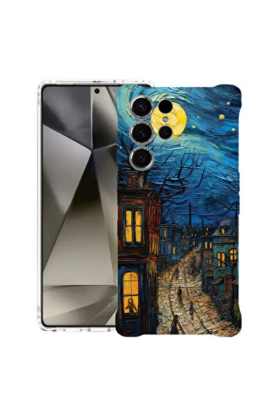 bestcase Αντικραδασμική θήκη πλάτης για Samsung Galaxy S25 Ultra, Van Gogh Ci...