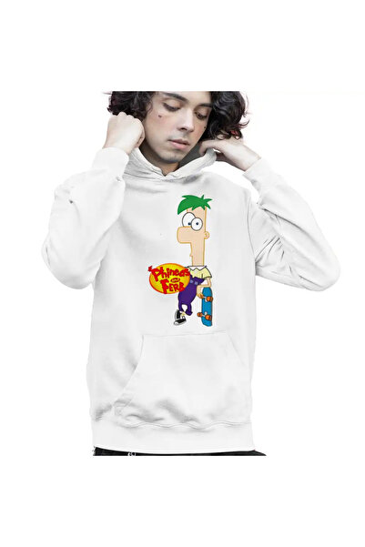 OEM Hanorac Copii Baieti Phineas si Ferb Skateboard