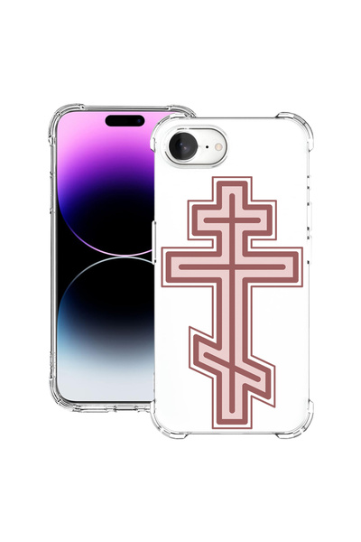 bestcase Αντικραδασμική θήκη πλάτης για Apple iPhone 16e, κλασική σταυρωτή κό...