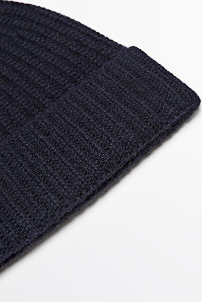 Massimo Dutti Fitilli %100 kaşmir bere