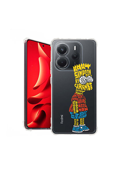 bestcase Carcasă spate antișoc pentru Xiaomi Redmi Note 14 5G, Caligrafie Bar...