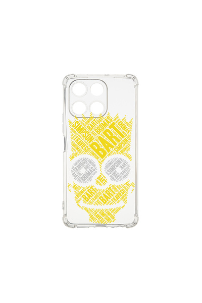 bestcase Удароустойчив гръб за Honor 200 Smart, калиграфия Bart Simpons, 1925...