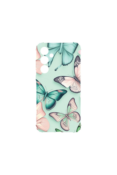 bestcase Carcasă spate antișoc pentru Samsung Galaxy A16, model fluture, 1925...