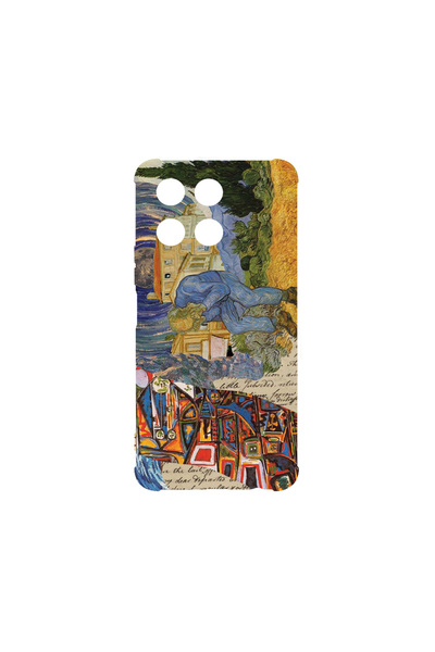 bestcase Αντικραδασμική θήκη πίσω μέρους για Honor 200 Smart, στυλ Van Gogh, ...