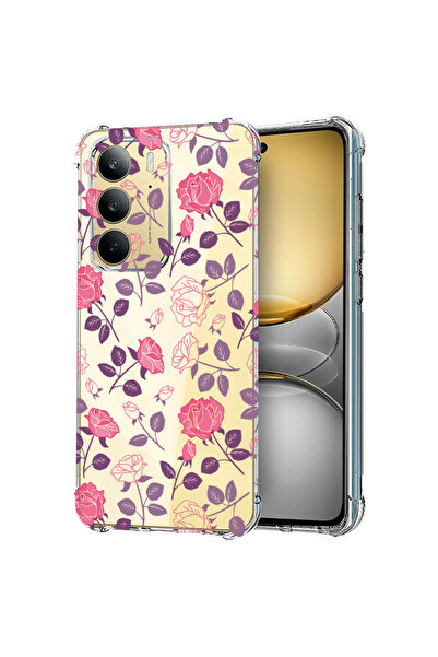 bestcase Αντικραδασμική πίσω θήκη για Realme C75, ροζ, 1988296 AS 168