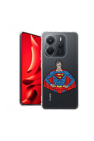 bestcase Carcasă spate antișoc pentru Xiaomi Redmi Note 14 5G, Caligrafie Sup...