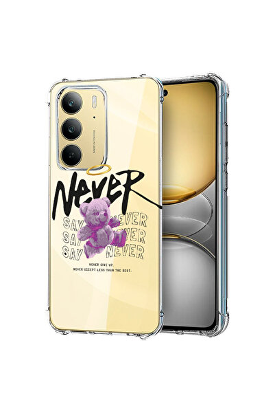 bestcase Carcasă spate antișoc pentru Realme C75, Ursuleț de pluș - niciodată...