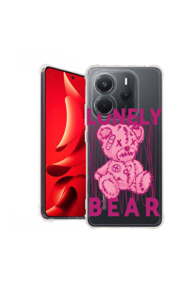 bestcase Carcasă spate antișoc pentru Xiaomi Redmi Note 14 4G, Teddy Bear Lon...