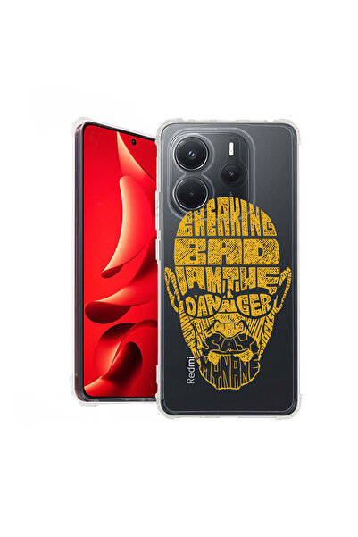 bestcase Carcasă spate antișoc pentru Xiaomi Redmi Note 14 4G, caligrafie, fr...