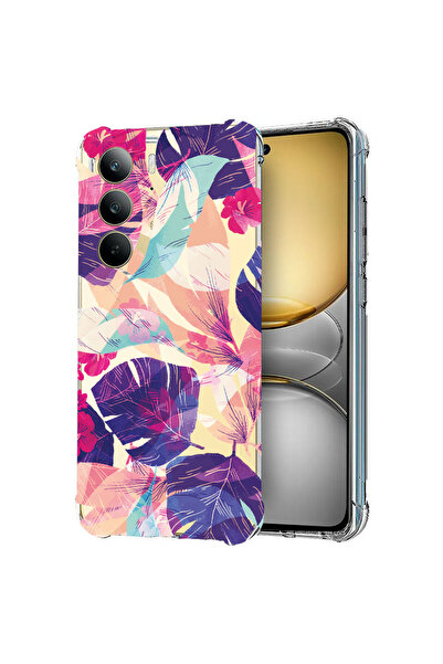 bestcase Αντικραδασμική πίσω θήκη για Realme C75, τροπικά λουλούδια, 1988296 ...