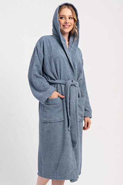 VİENETTA Βαμβακερό γυναικείο μπουρνούζι με μακρύ μανίκι, 161869