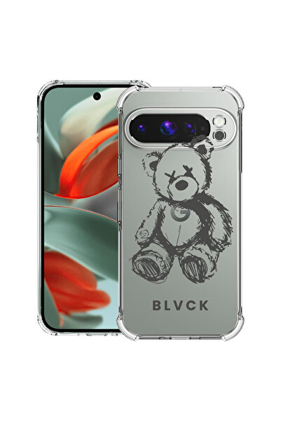 bestcase Carcasă spate antișoc pentru Google Pixel 9 Pro XL, Teddy Bear Blvck...