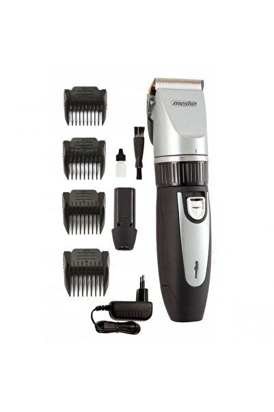 MESKO Mașină de tuns pentru câini MS 2826, 35W, fără fir, titan cu lamă ceram...