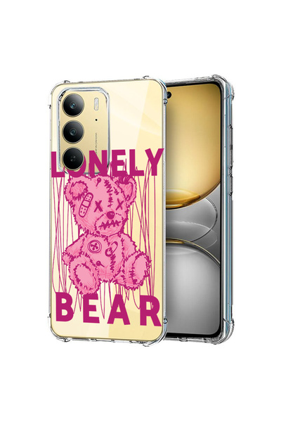 bestcase Carcasă spate antișoc pentru Realme 14x 5G, Teddy Bear Lonely, 19882...