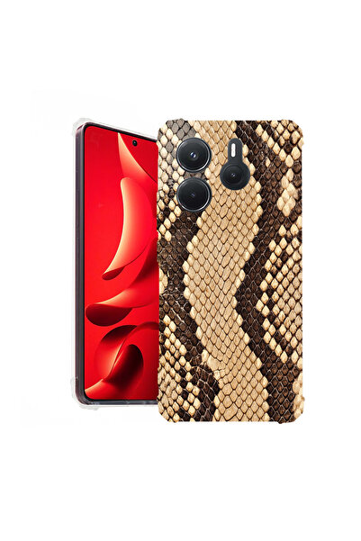 bestcase Carcasă spate antișoc pentru Xiaomi Redmi Note 14 4G, model piele de...